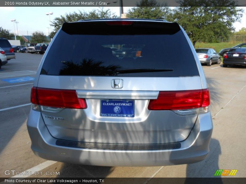 Alabaster Silver Metallic / Gray 2010 Honda Odyssey LX