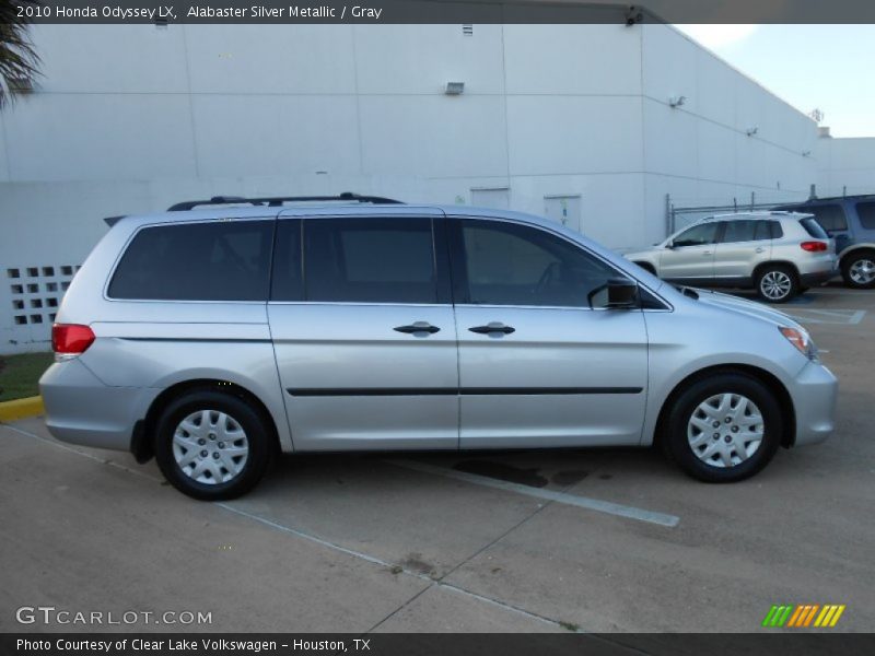 Alabaster Silver Metallic / Gray 2010 Honda Odyssey LX