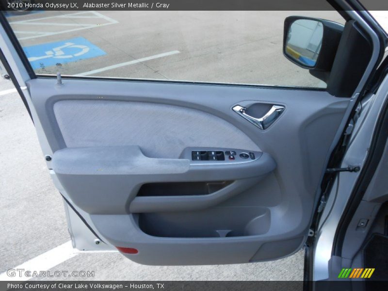 Alabaster Silver Metallic / Gray 2010 Honda Odyssey LX