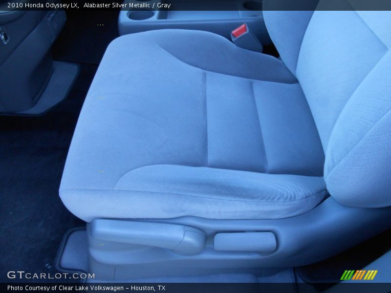 Alabaster Silver Metallic / Gray 2010 Honda Odyssey LX