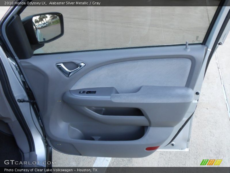 Alabaster Silver Metallic / Gray 2010 Honda Odyssey LX