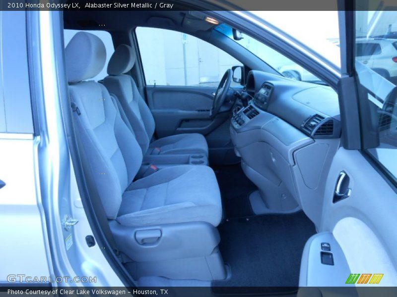 Alabaster Silver Metallic / Gray 2010 Honda Odyssey LX