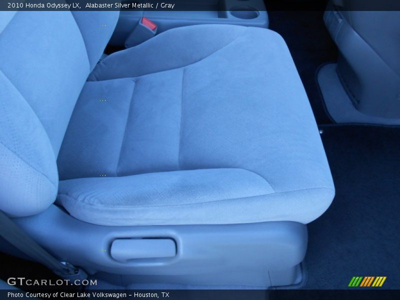 Alabaster Silver Metallic / Gray 2010 Honda Odyssey LX