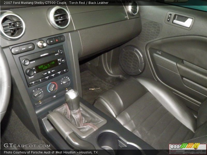 Torch Red / Black Leather 2007 Ford Mustang Shelby GT500 Coupe