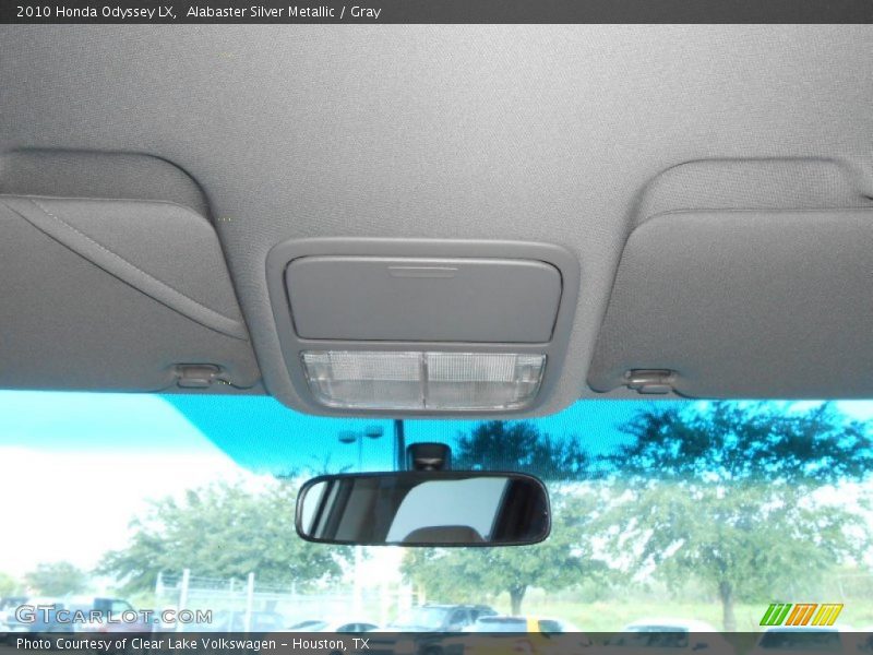 Alabaster Silver Metallic / Gray 2010 Honda Odyssey LX