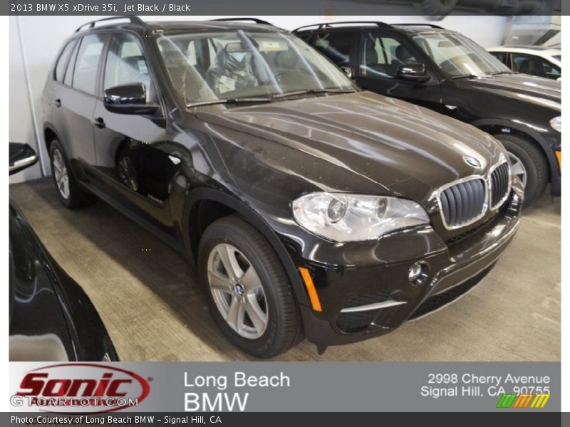 Jet Black / Black 2013 BMW X5 xDrive 35i