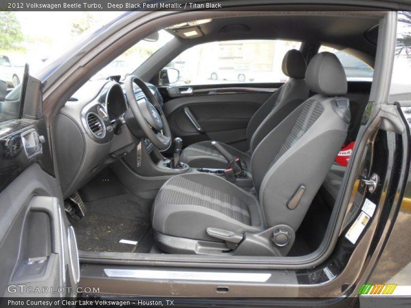  2012 Beetle Turbo Titan Black Interior