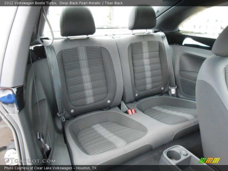 Rear Seat of 2012 Beetle Turbo