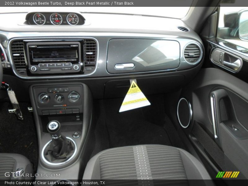 Dashboard of 2012 Beetle Turbo