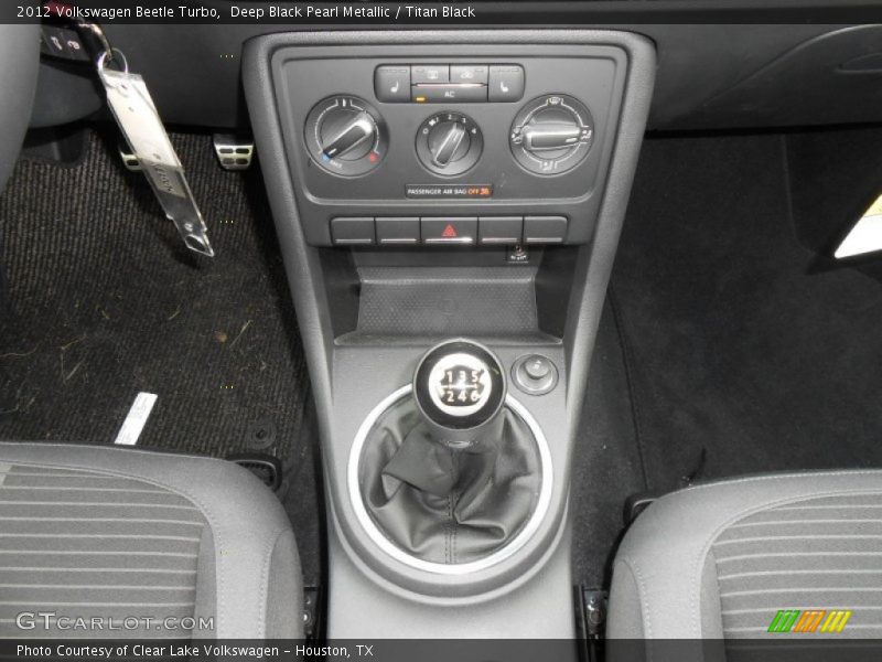  2012 Beetle Turbo 6 Speed Manual Shifter