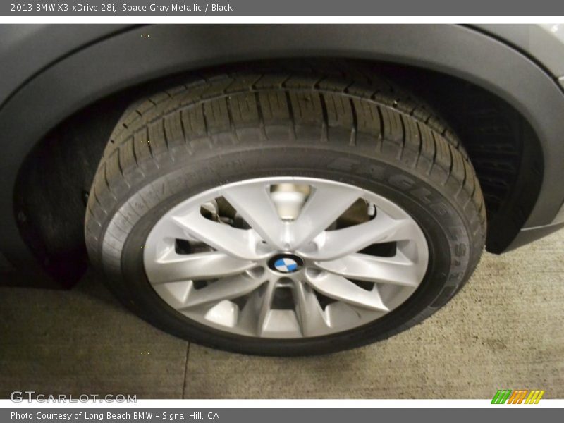 Space Gray Metallic / Black 2013 BMW X3 xDrive 28i