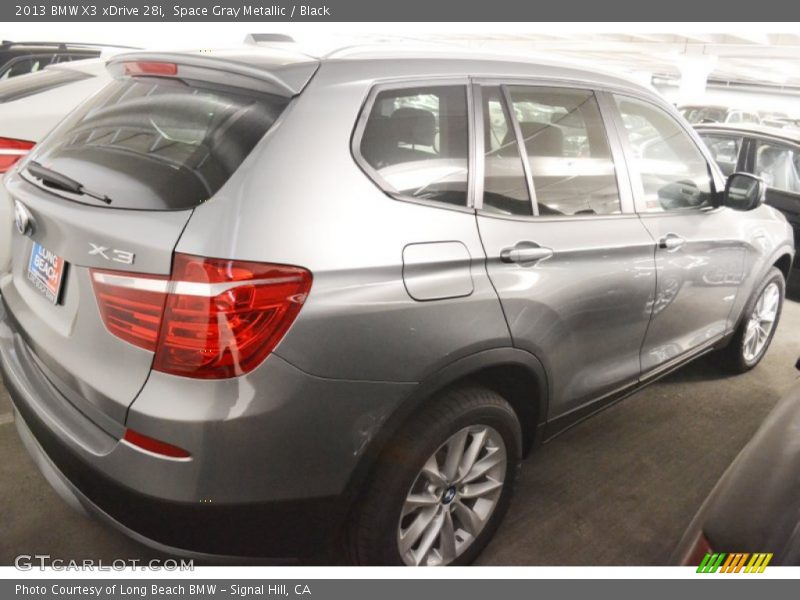 Space Gray Metallic / Black 2013 BMW X3 xDrive 28i