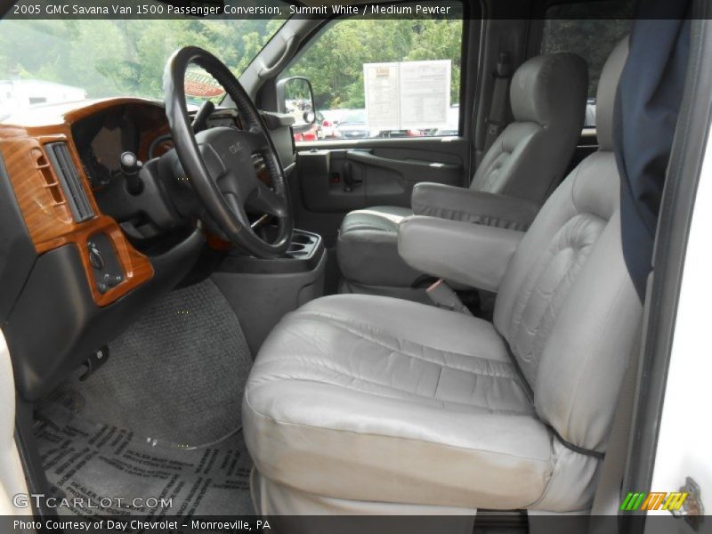 Summit White / Medium Pewter 2005 GMC Savana Van 1500 Passenger Conversion