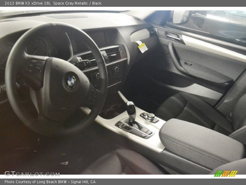 Space Gray Metallic / Black 2013 BMW X3 xDrive 28i