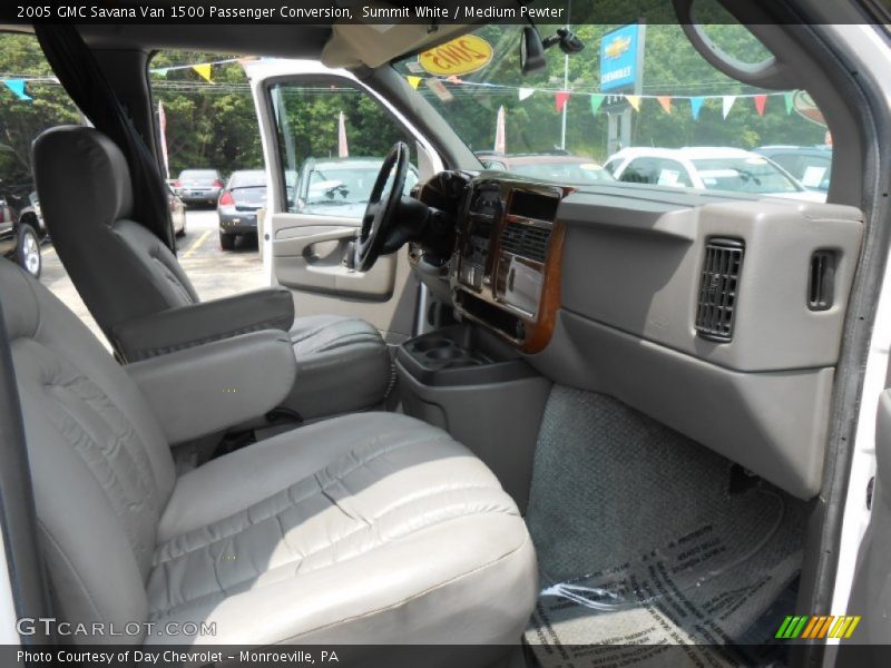 Summit White / Medium Pewter 2005 GMC Savana Van 1500 Passenger Conversion