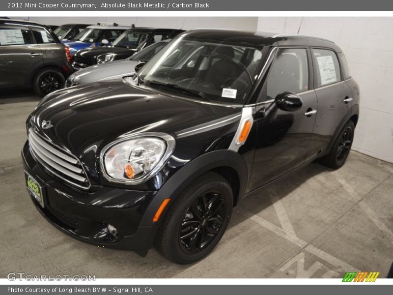 Absolute Black Metallic / Carbon Black 2012 Mini Cooper Countryman