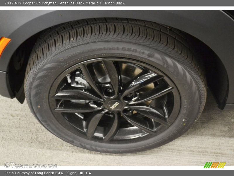 Absolute Black Metallic / Carbon Black 2012 Mini Cooper Countryman