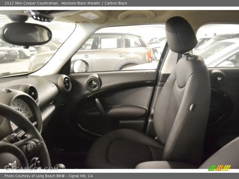 Absolute Black Metallic / Carbon Black 2012 Mini Cooper Countryman