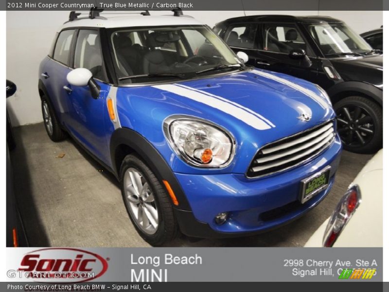 True Blue Metallic / Carbon Black 2012 Mini Cooper Countryman