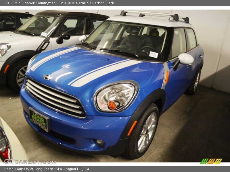 True Blue Metallic / Carbon Black 2012 Mini Cooper Countryman