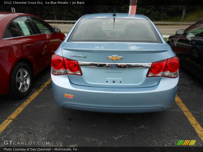 Ice Blue Metallic / Jet Black 2012 Chevrolet Cruze Eco