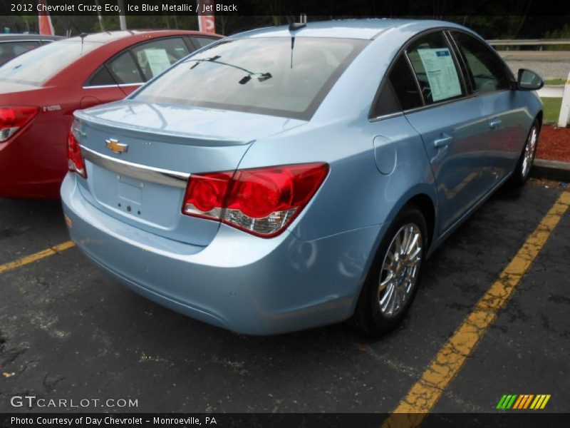 Ice Blue Metallic / Jet Black 2012 Chevrolet Cruze Eco