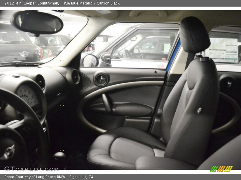 True Blue Metallic / Carbon Black 2012 Mini Cooper Countryman