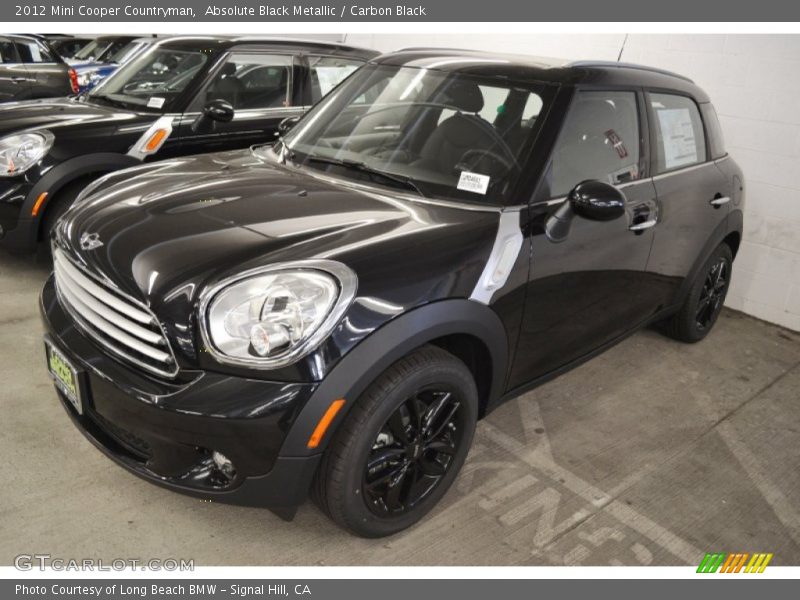 Absolute Black Metallic / Carbon Black 2012 Mini Cooper Countryman