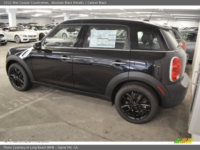 Absolute Black Metallic / Carbon Black 2012 Mini Cooper Countryman
