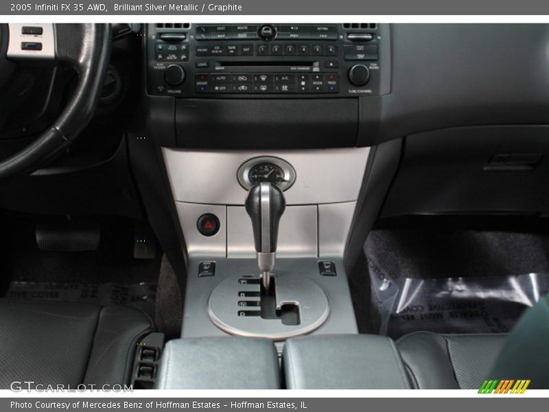 Brilliant Silver Metallic / Graphite 2005 Infiniti FX 35 AWD