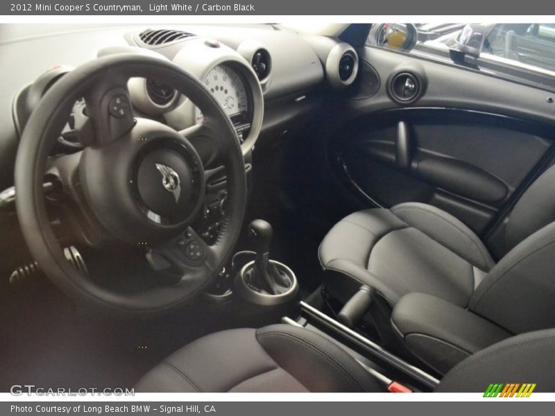 Light White / Carbon Black 2012 Mini Cooper S Countryman