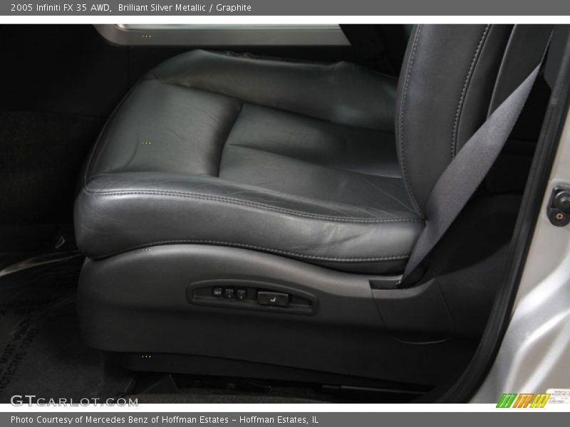 Brilliant Silver Metallic / Graphite 2005 Infiniti FX 35 AWD