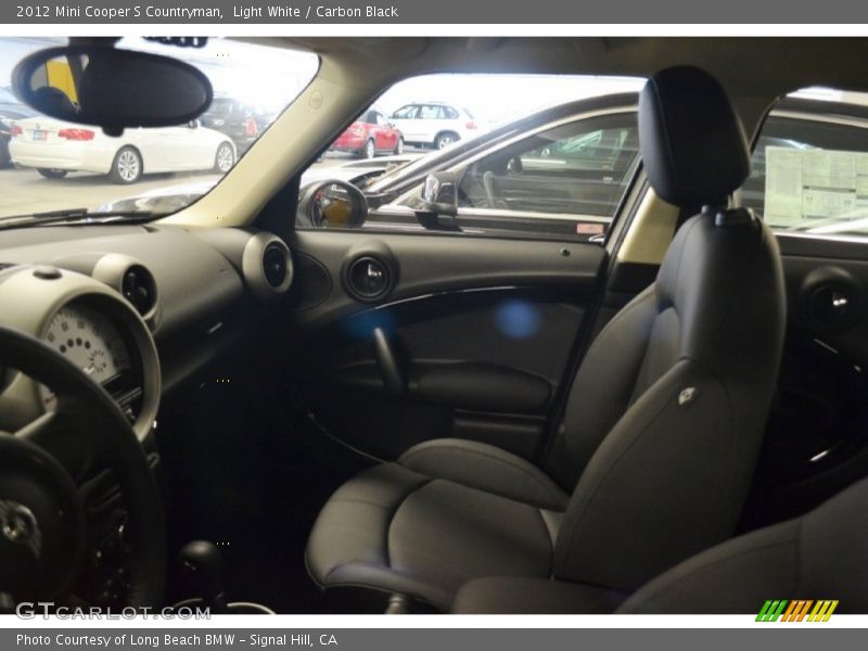 Light White / Carbon Black 2012 Mini Cooper S Countryman