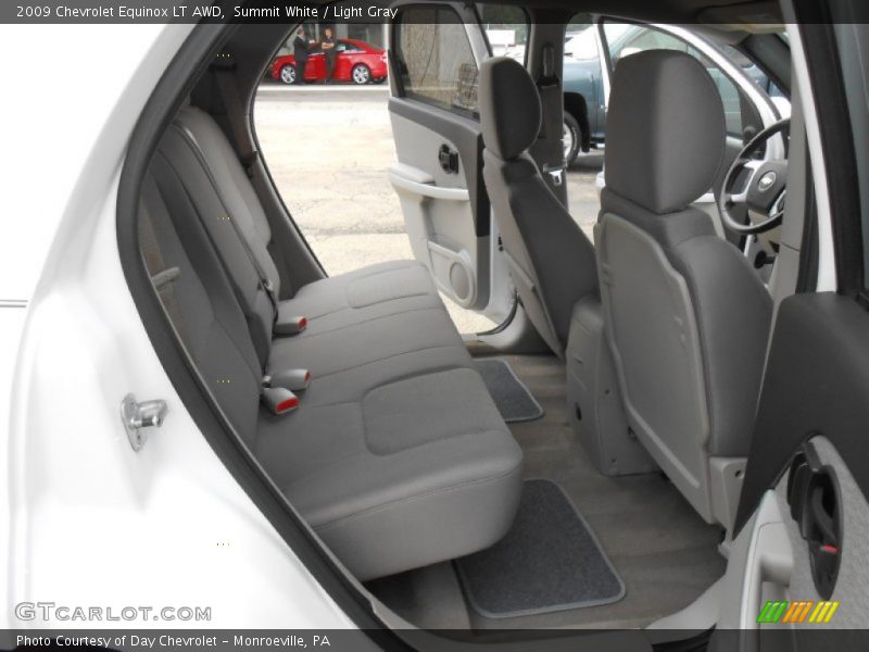Summit White / Light Gray 2009 Chevrolet Equinox LT AWD