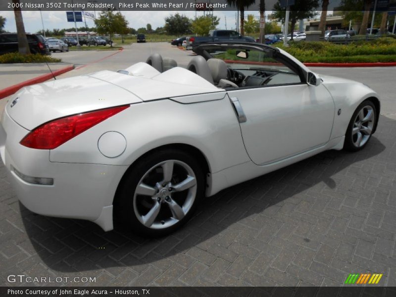 Pikes Peak White Pearl / Frost Leather 2006 Nissan 350Z Touring Roadster