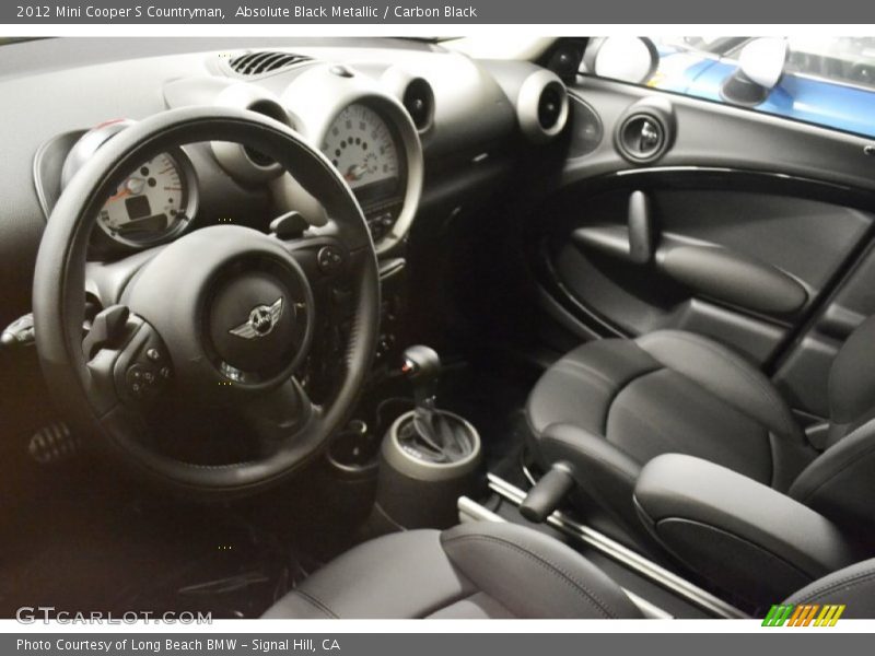 Absolute Black Metallic / Carbon Black 2012 Mini Cooper S Countryman