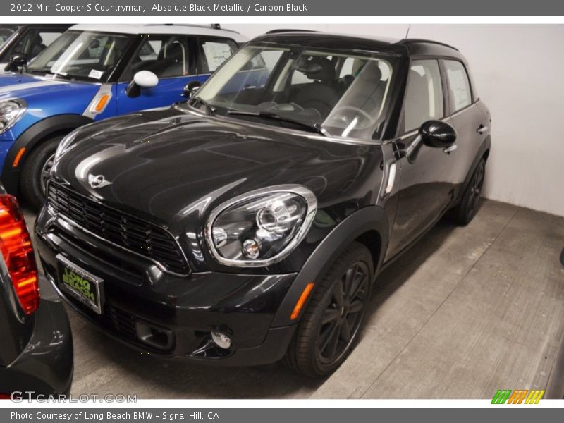 Absolute Black Metallic / Carbon Black 2012 Mini Cooper S Countryman