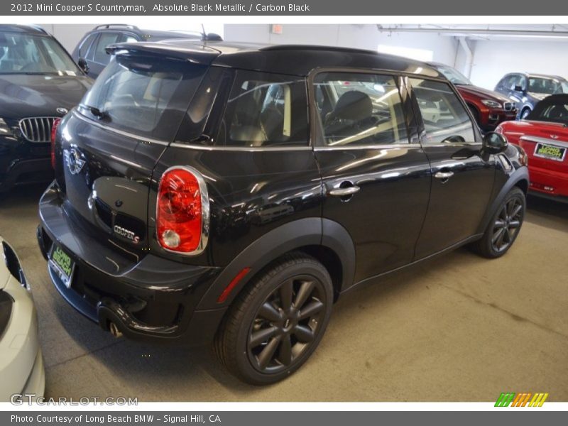 Absolute Black Metallic / Carbon Black 2012 Mini Cooper S Countryman