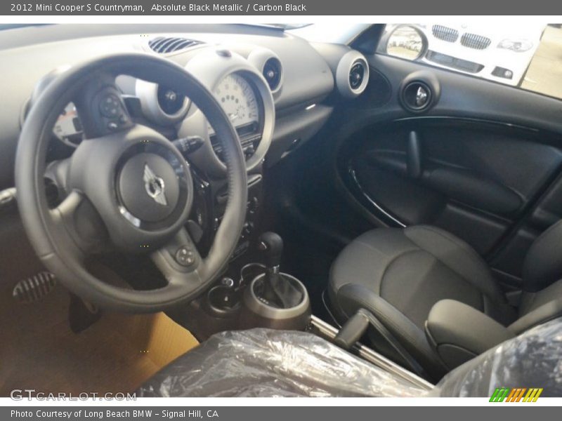 Absolute Black Metallic / Carbon Black 2012 Mini Cooper S Countryman