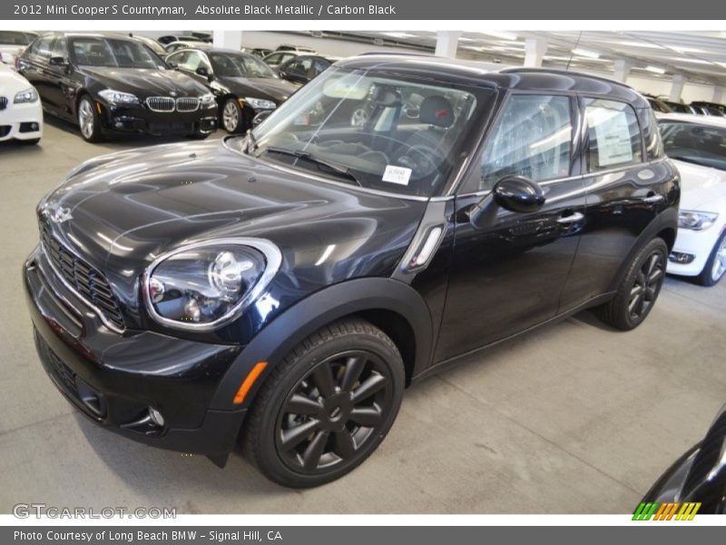 Absolute Black Metallic / Carbon Black 2012 Mini Cooper S Countryman