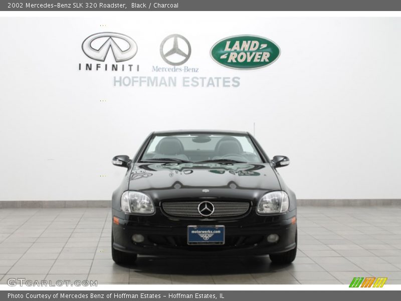 Black / Charcoal 2002 Mercedes-Benz SLK 320 Roadster