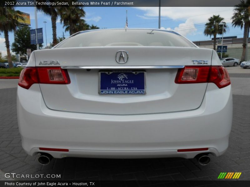 Bellanova White Pearl / Parchment 2012 Acura TSX Technology Sedan