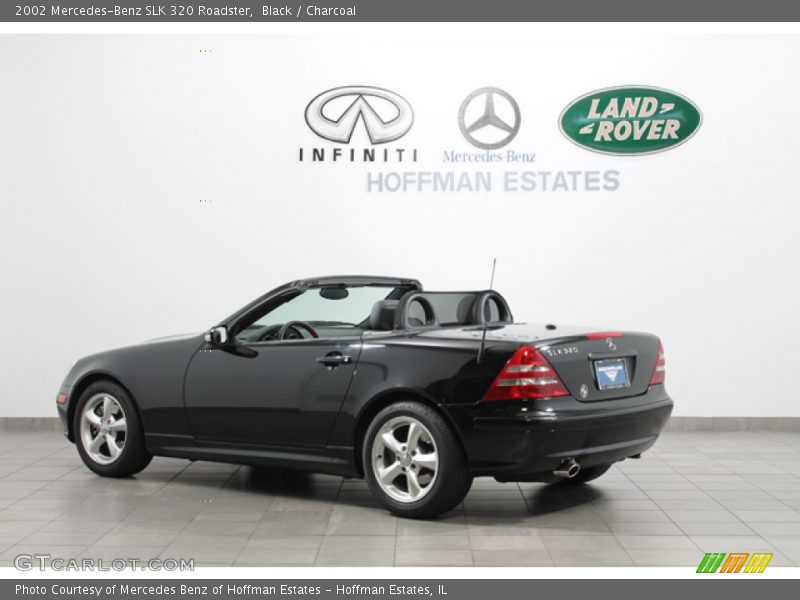 Black / Charcoal 2002 Mercedes-Benz SLK 320 Roadster