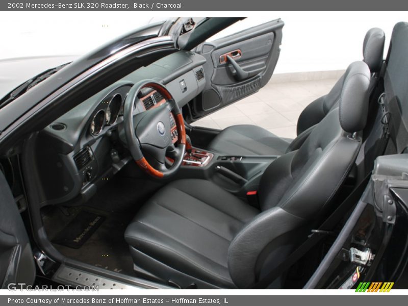 Black / Charcoal 2002 Mercedes-Benz SLK 320 Roadster