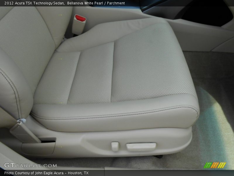Bellanova White Pearl / Parchment 2012 Acura TSX Technology Sedan