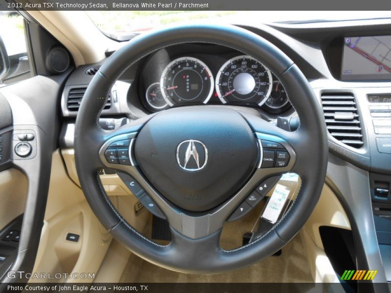 Bellanova White Pearl / Parchment 2012 Acura TSX Technology Sedan