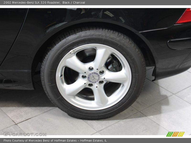 Black / Charcoal 2002 Mercedes-Benz SLK 320 Roadster