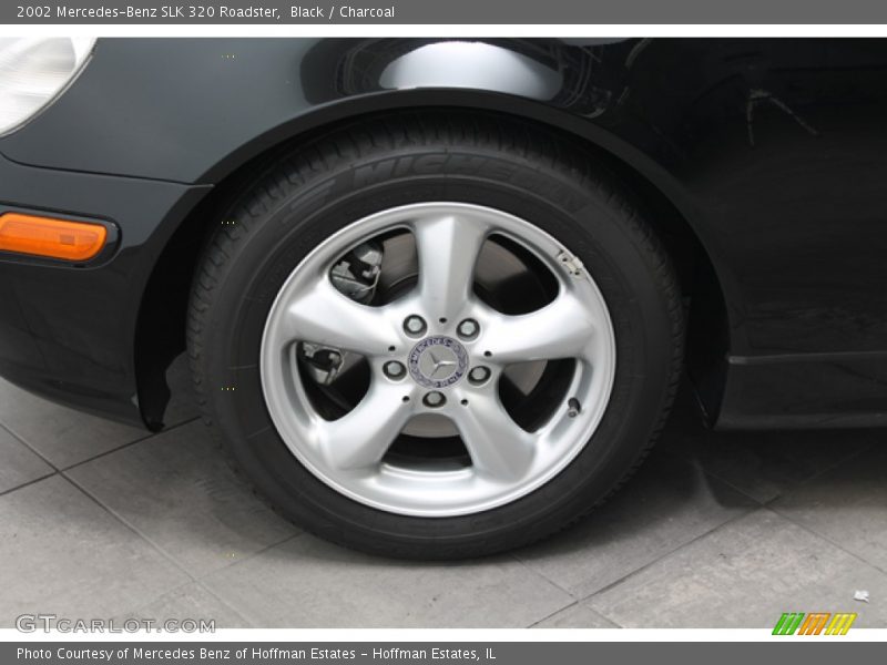 Black / Charcoal 2002 Mercedes-Benz SLK 320 Roadster
