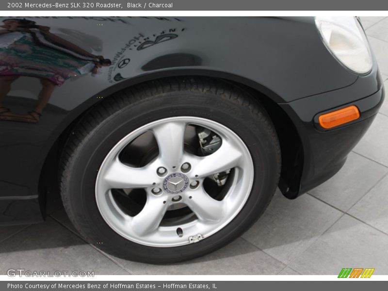 Black / Charcoal 2002 Mercedes-Benz SLK 320 Roadster