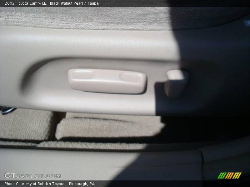 Black Walnut Pearl / Taupe 2003 Toyota Camry LE